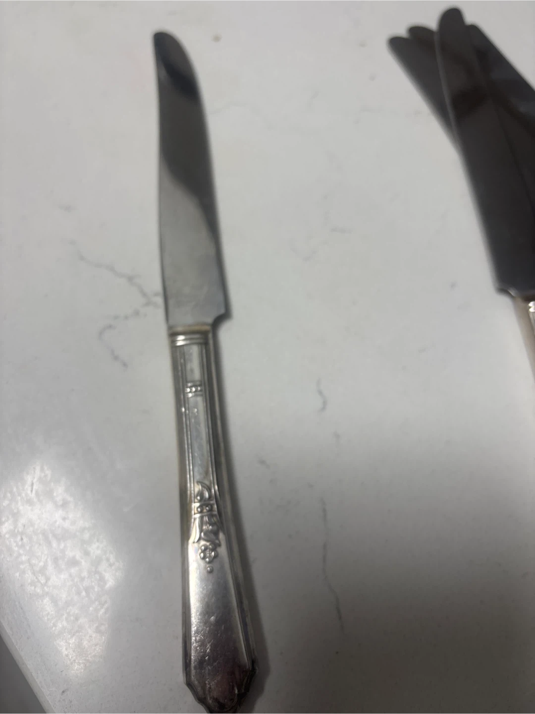 Simon & George Rogers Co. Set Of 5 Silverplated Knives - photo 4