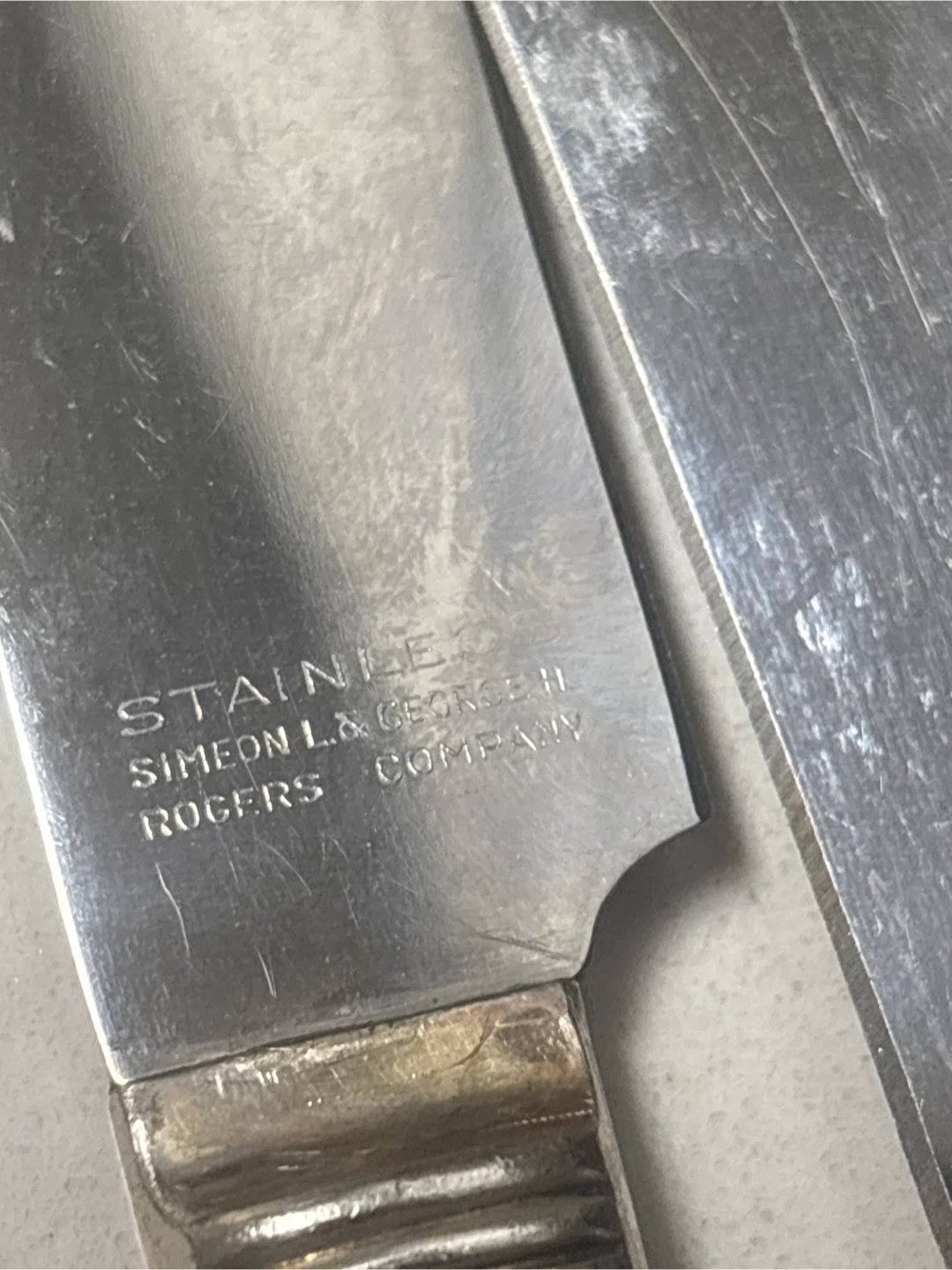 Simon & George Rogers Co. Set Of 5 Silverplated Knives - photo 2