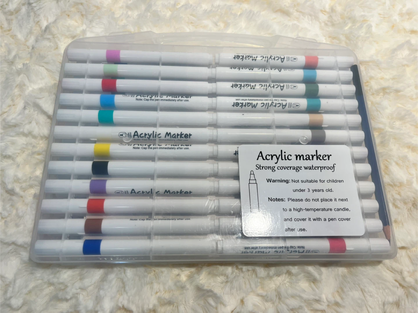 ELEAZAR Acrylic Markers - 48 Vibrant Colors - photo 2