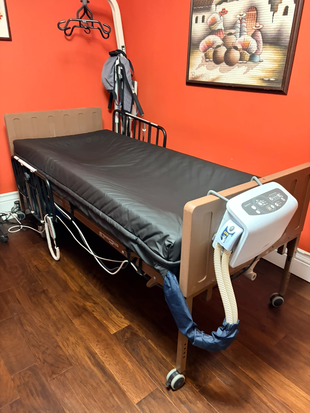 Hospital Bed with Air Mattress System