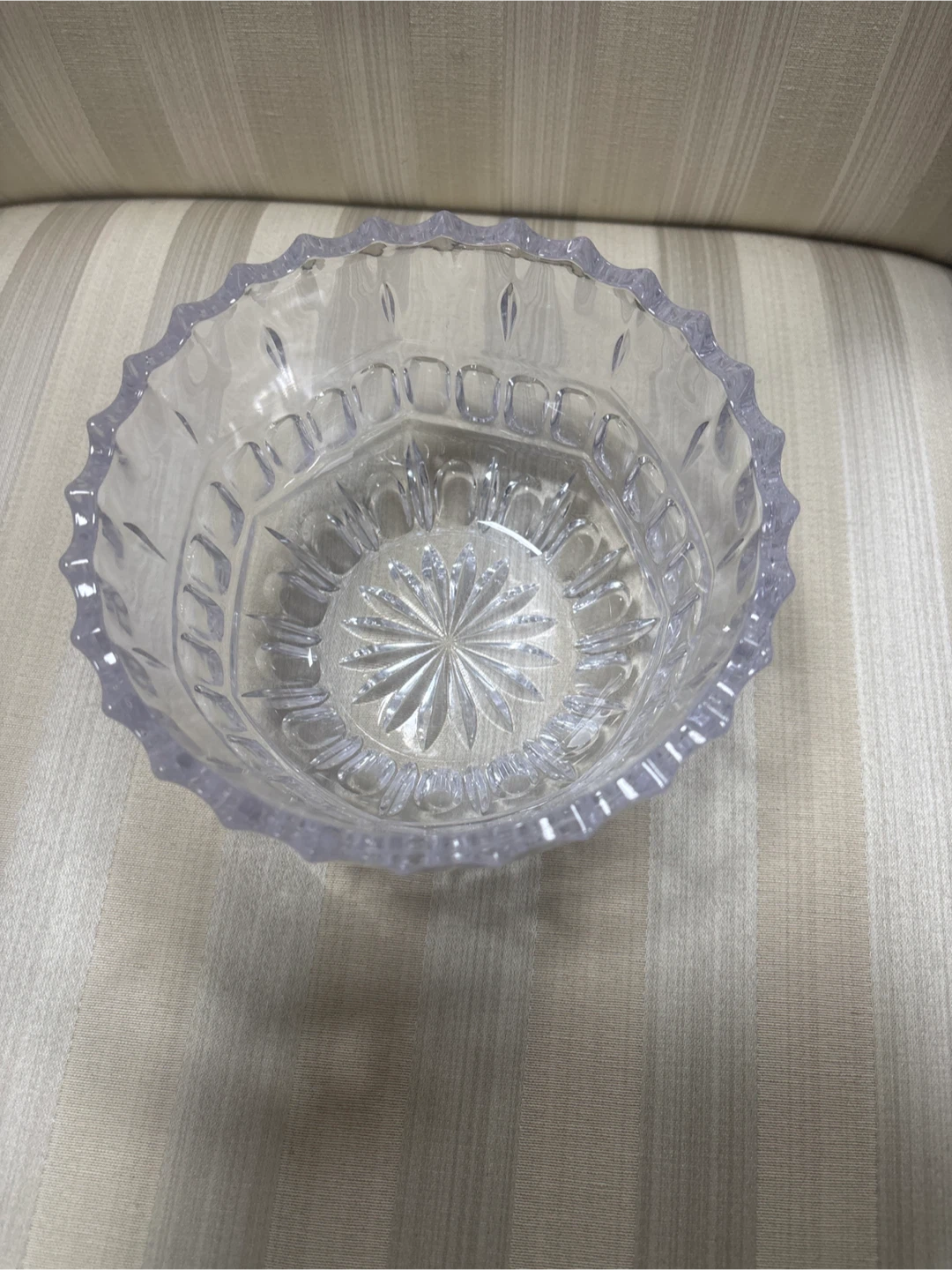 Clear Glass Decorative Bowl - photo 2