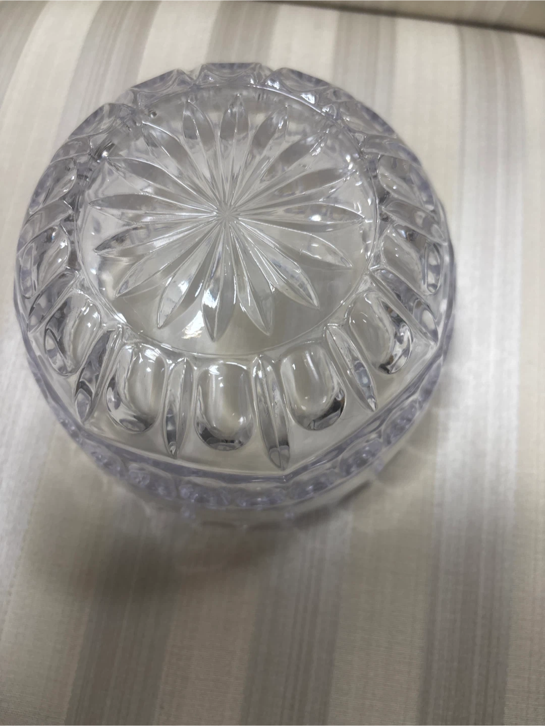 Clear Glass Decorative Bowl - photo 4