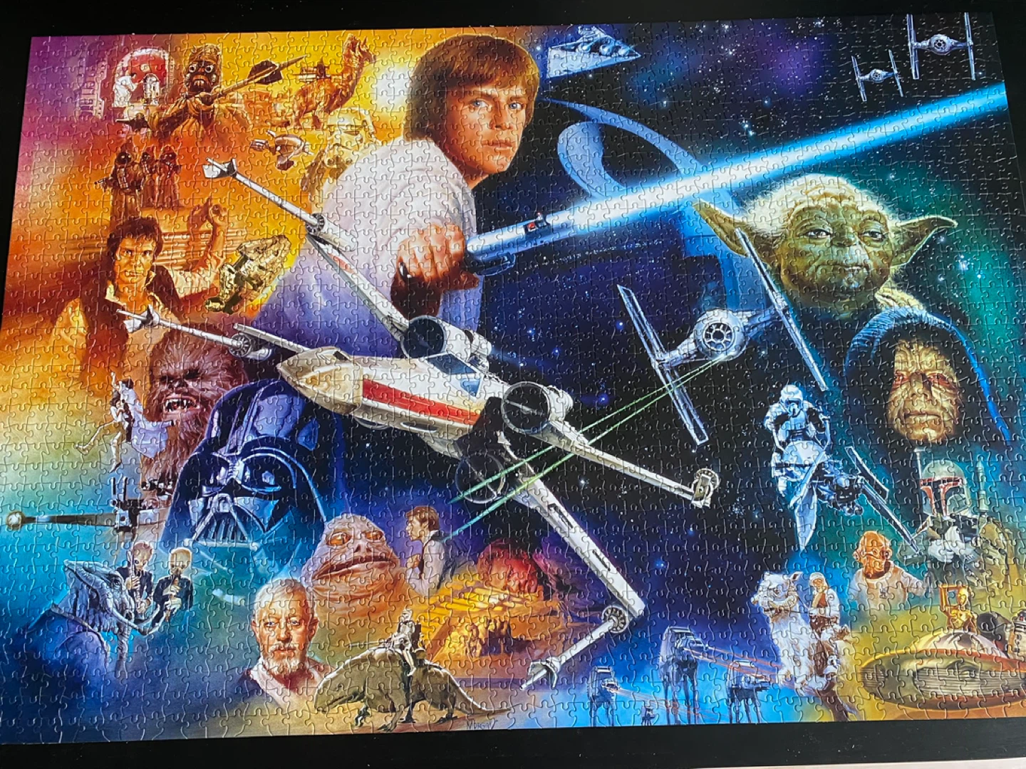 Star Wars 2000 Piece Jigsaw Puzzle - photo 2
