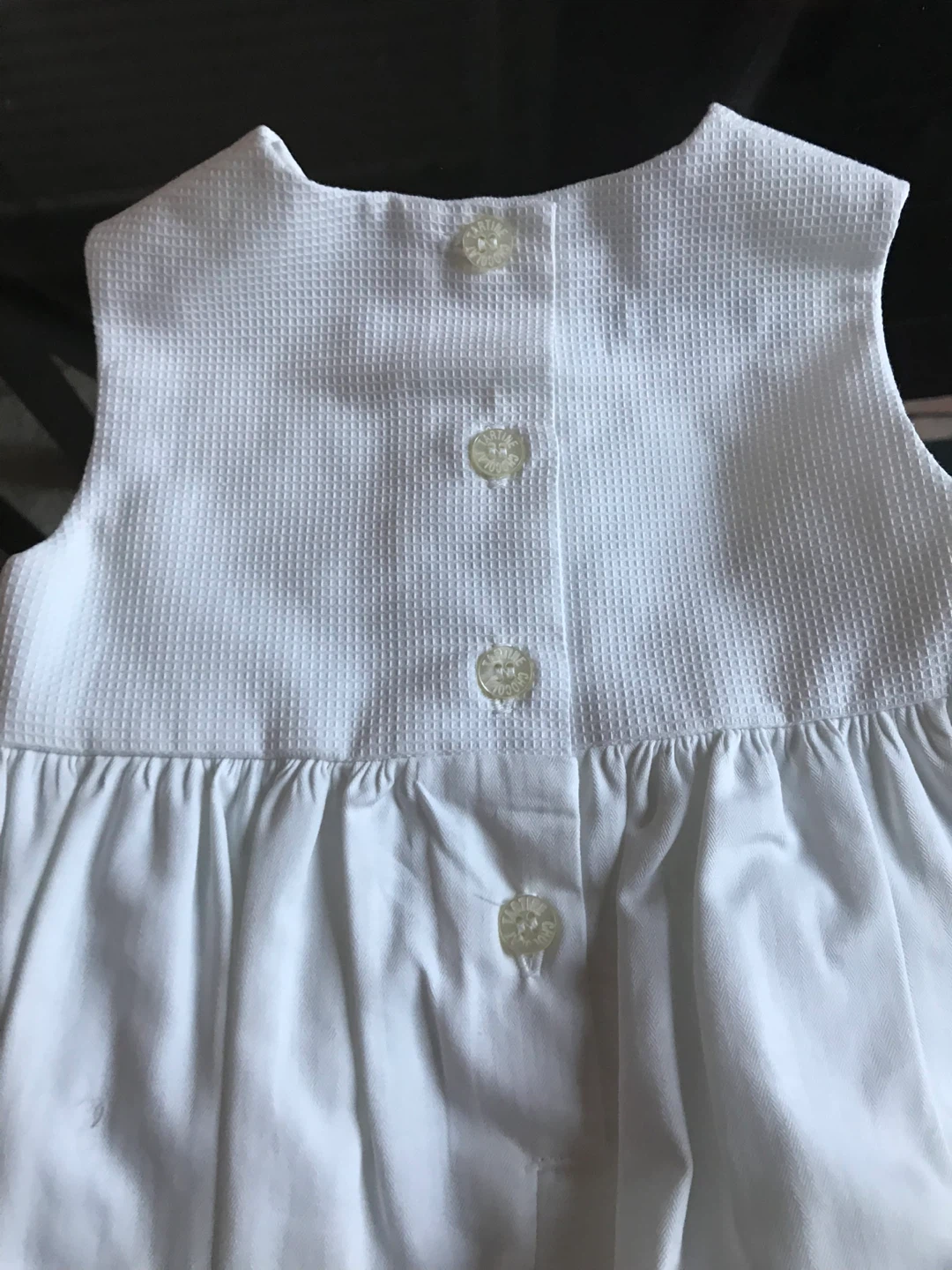 White Baby Christening outfit - photo 3