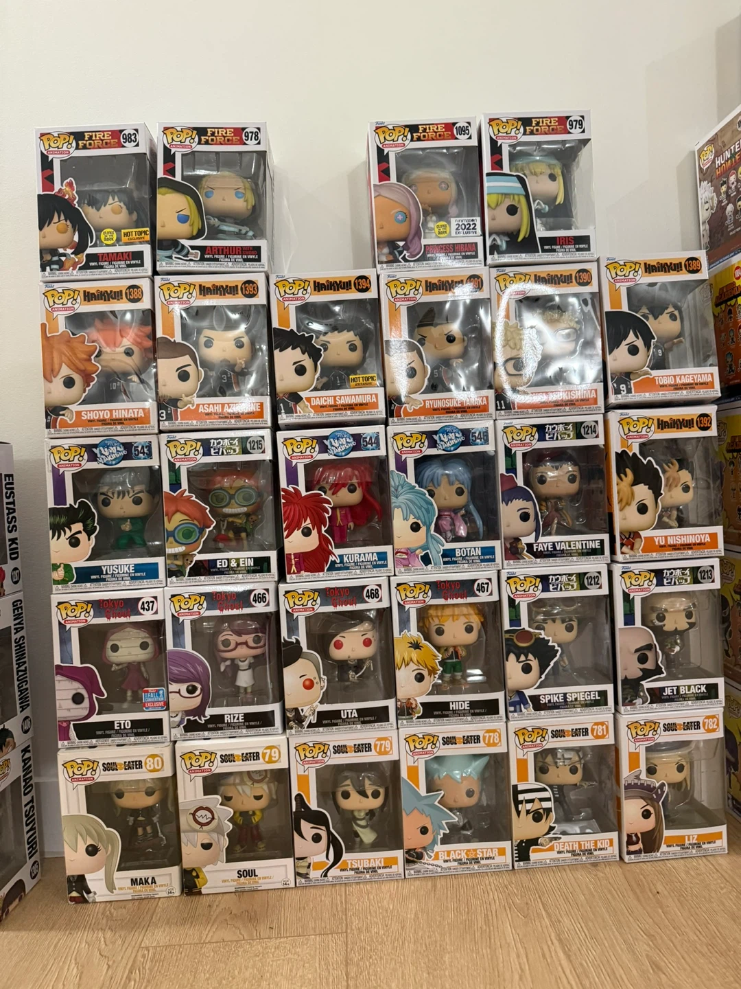 Funko Pop! Vinyl Figures - Various Anime & Manga Series