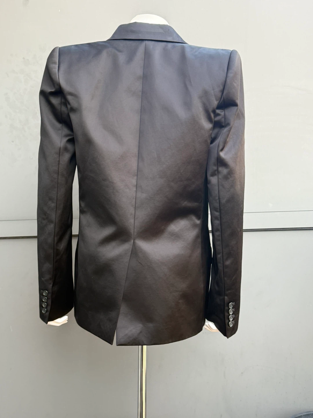 KHAITE Black Jacket Size 4 - photo 4