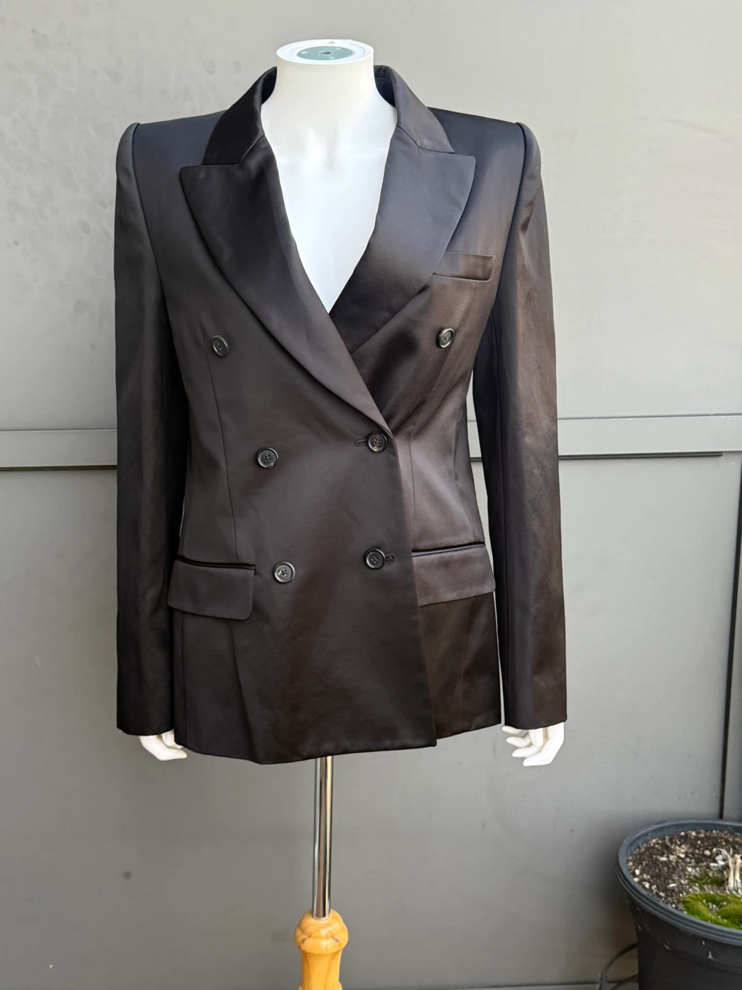 KHAITE Black Jacket Size 4 - photo 3