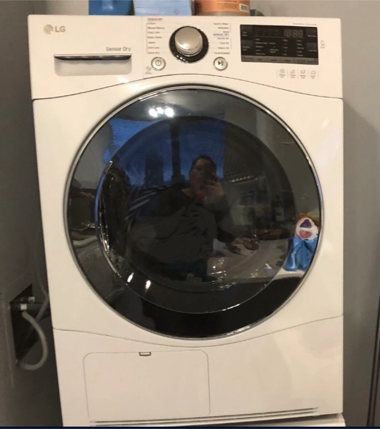 LG ventless Sensor Dry Front Load Washing Machine