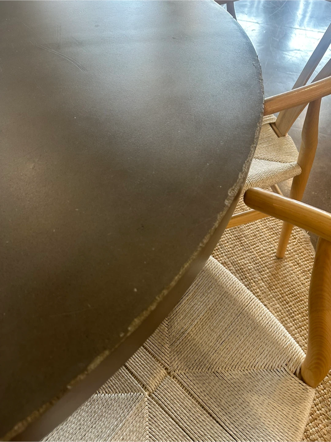 Restoration Hardware Concrete Table - photo 4