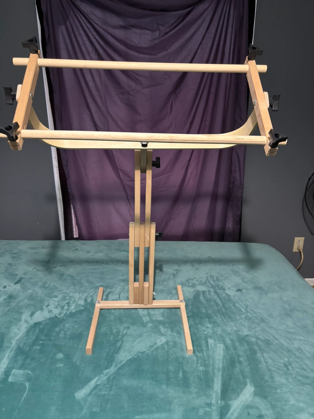Wooden Embroidery floor Stand