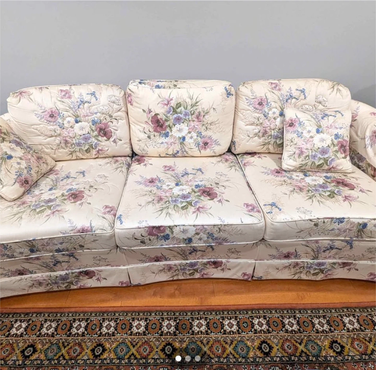 Floral Sofa and Loveseat Set - photo 3