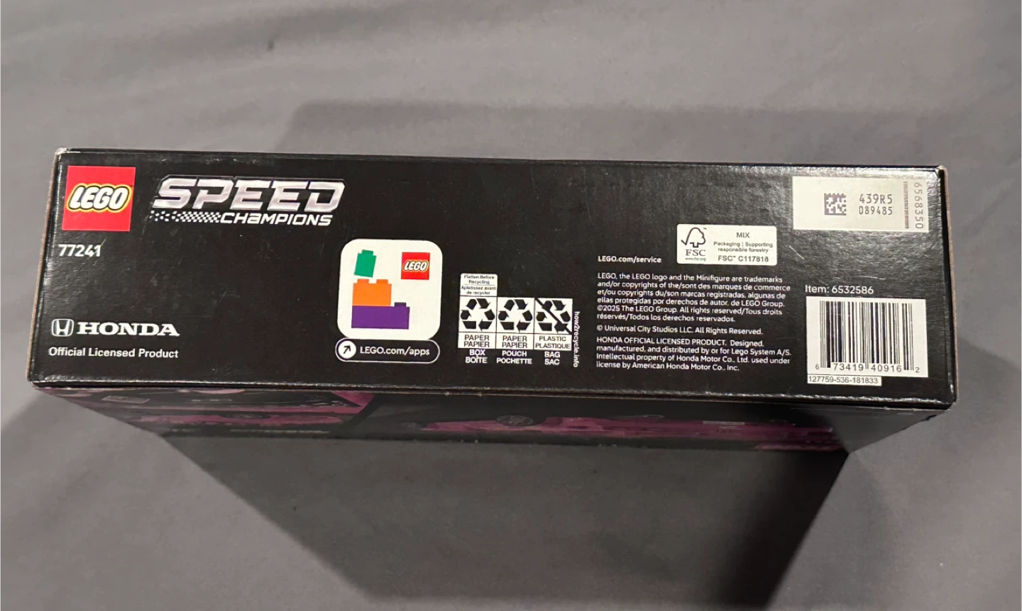 LEGO Speed Champions 77241 Fast & Furious Honda S2000 - photo 3