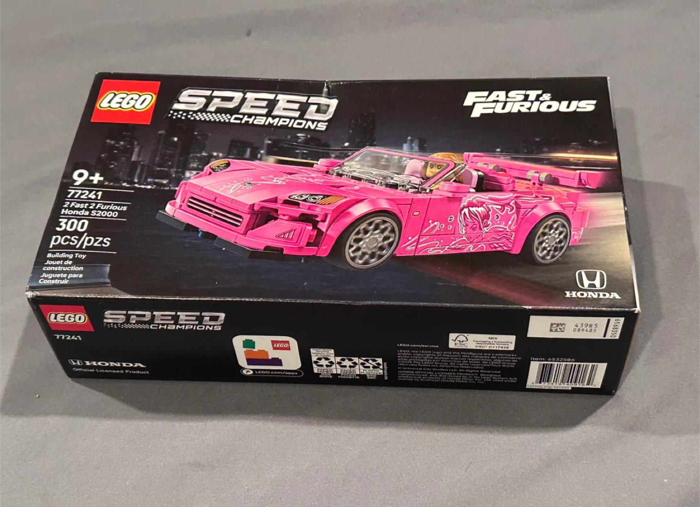 LEGO Speed Champions 77241 Fast & Furious Honda S2000