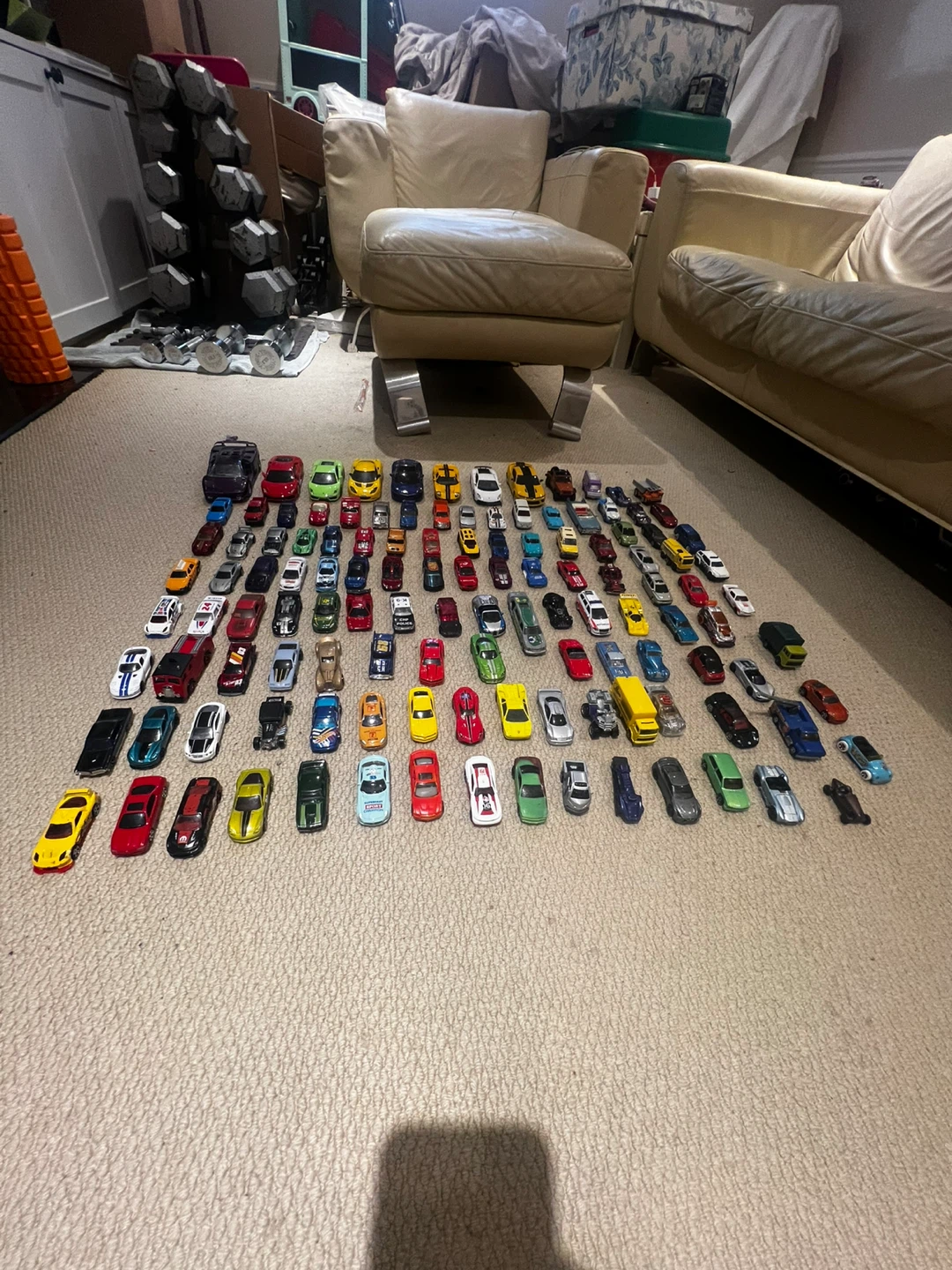 Lots of toy cars