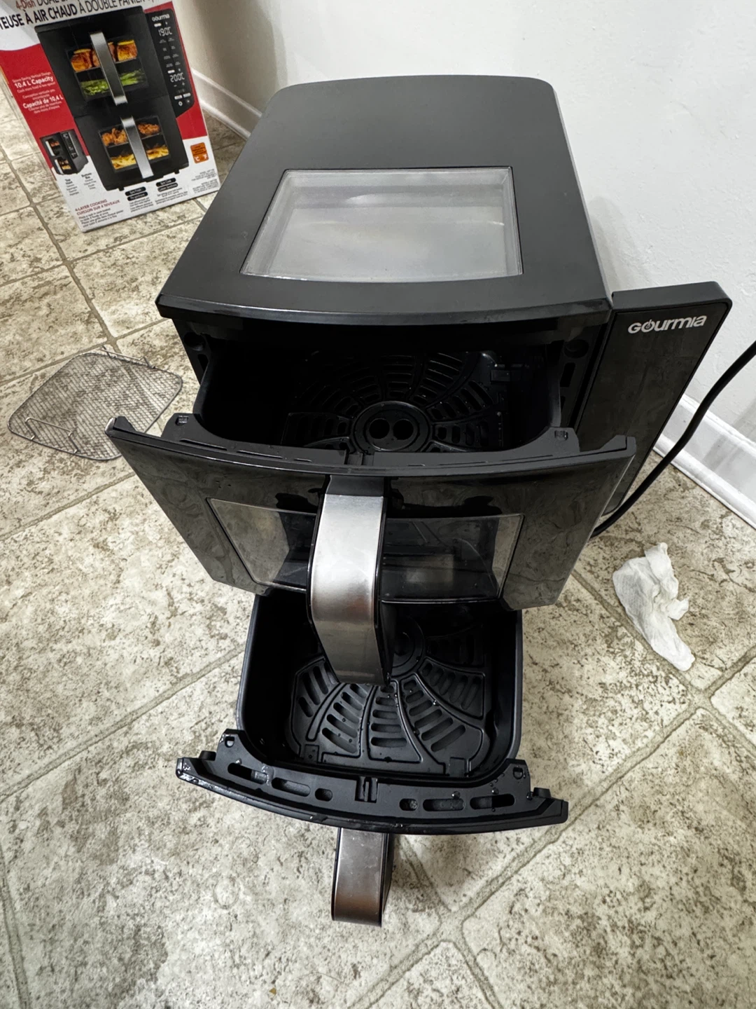 Gourmia Dual Basket Air Fryer - photo 4