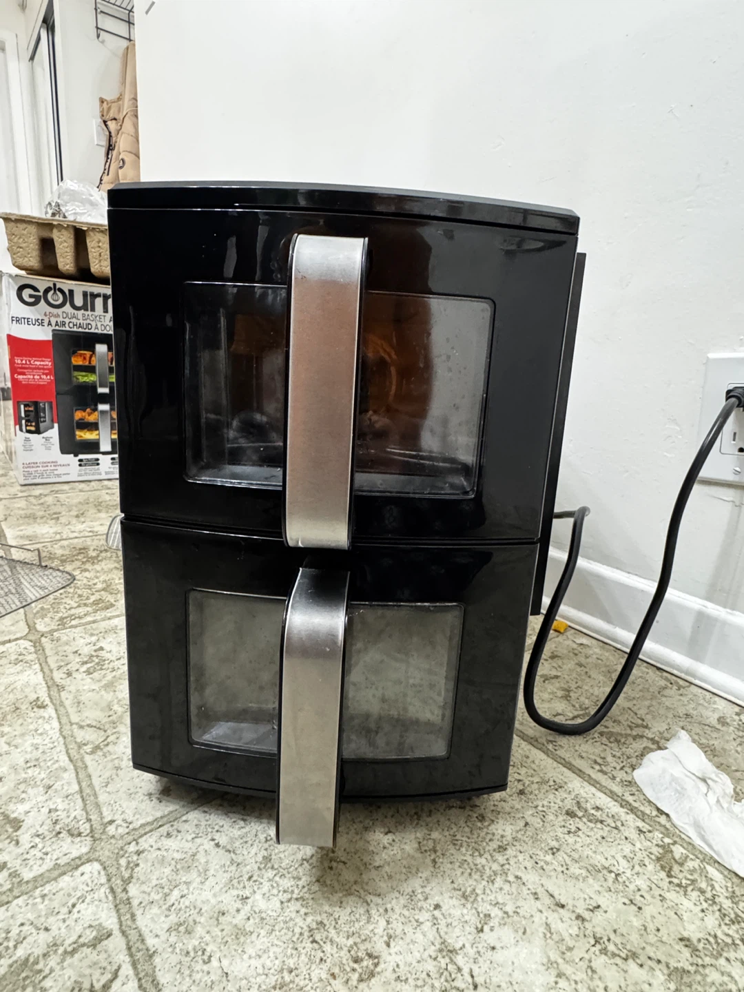 Gourmia Dual Basket Air Fryer