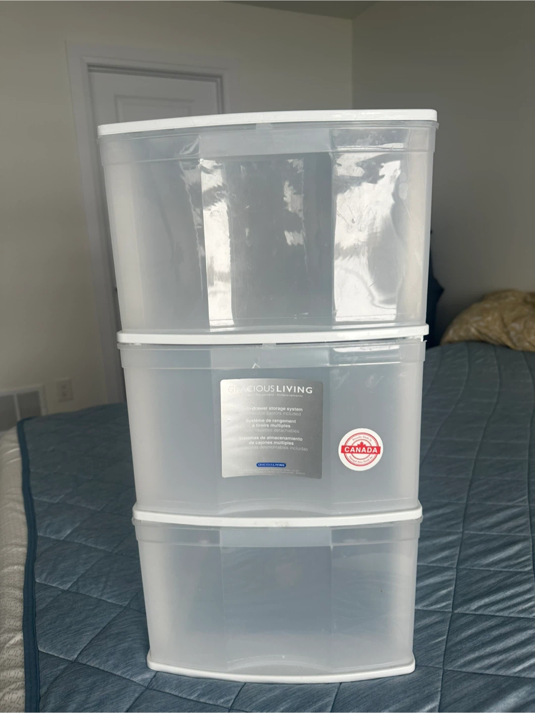 Glacious Living 3-Drawer Storage System