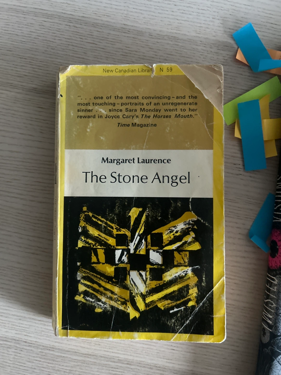 Margaret Laurence The Stone Angel Book