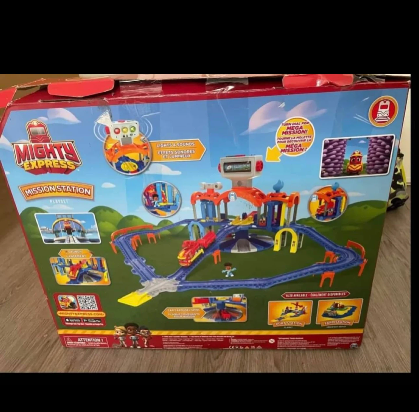 Mighty Express Mission Station Playset Toy
