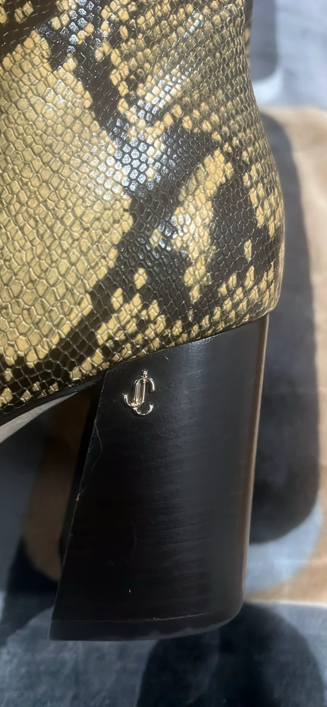 Jimmy Choo Snake Print Ankle Boots 🥕 - photo 2