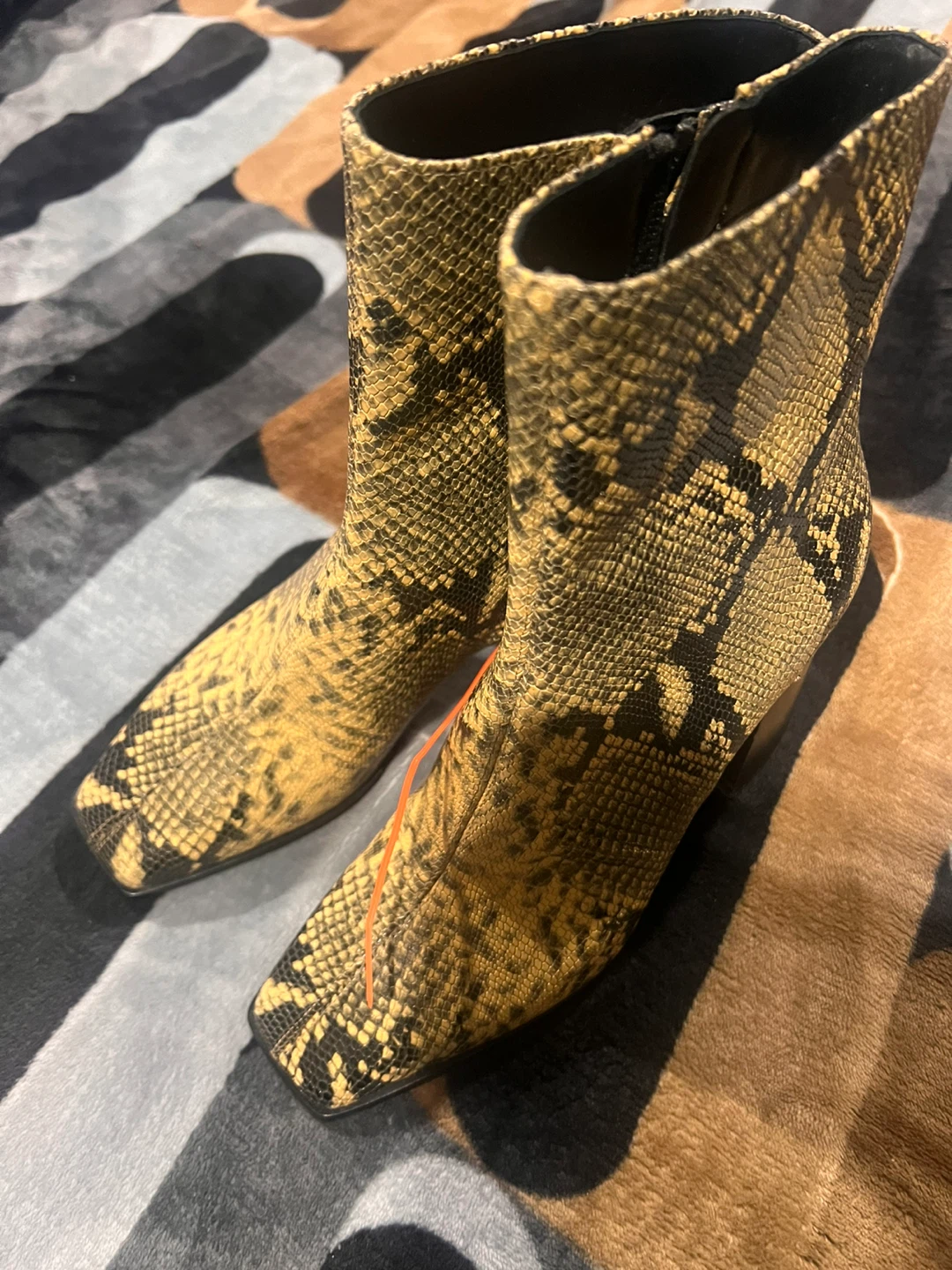 Jimmy Choo Snake Print Ankle Boots 🥕 - photo 5