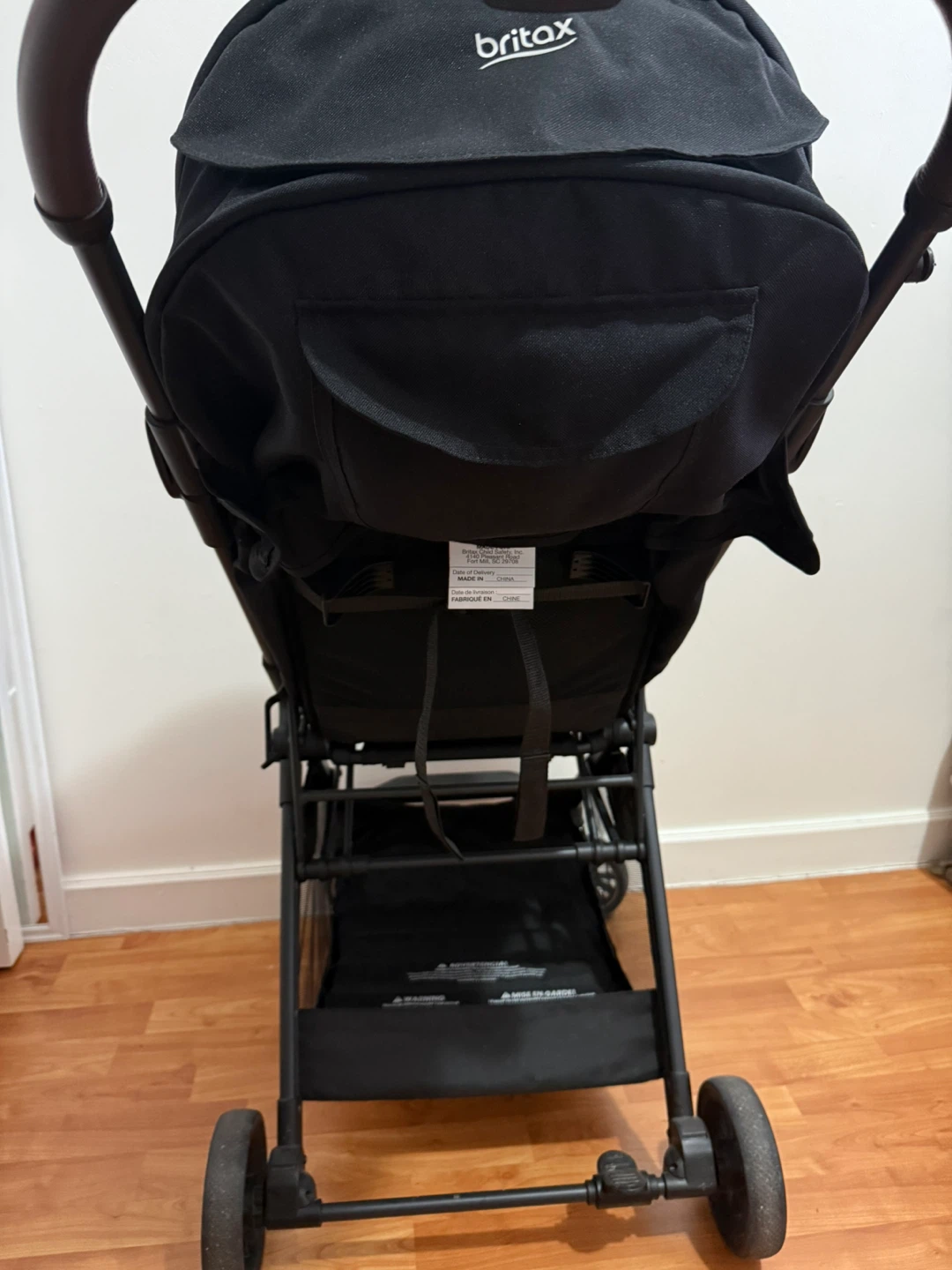 Britax Juniper Compact Stroller - Raven Black - photo 5