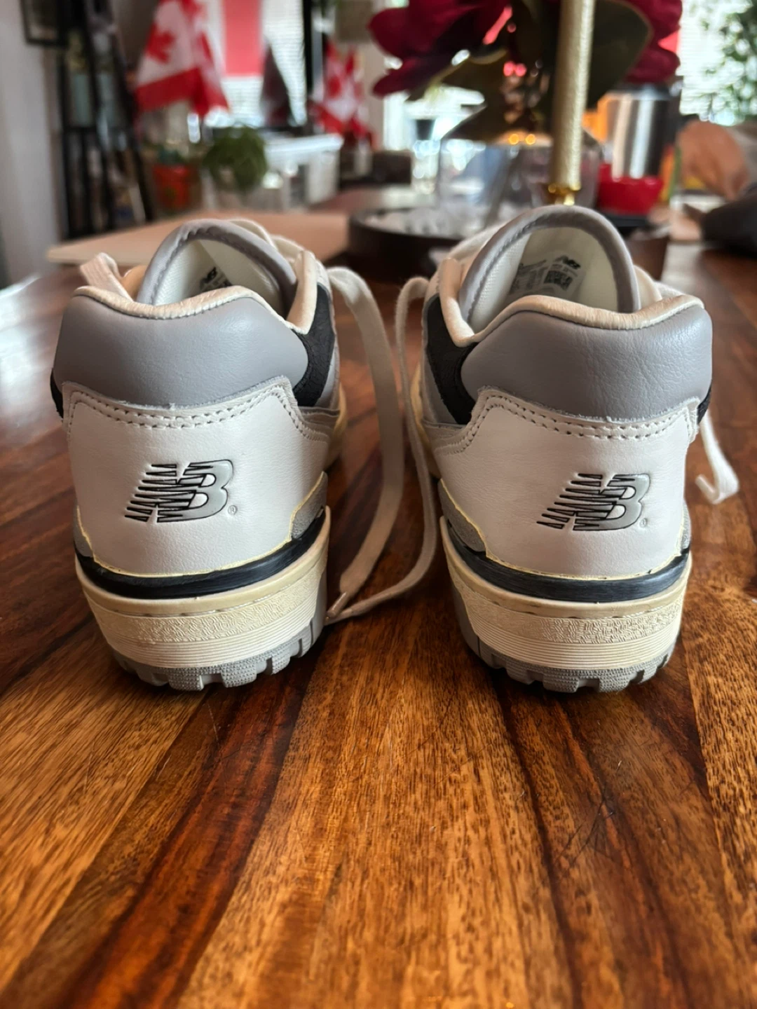 New Balance 550 White Grey Sneakers - photo 3