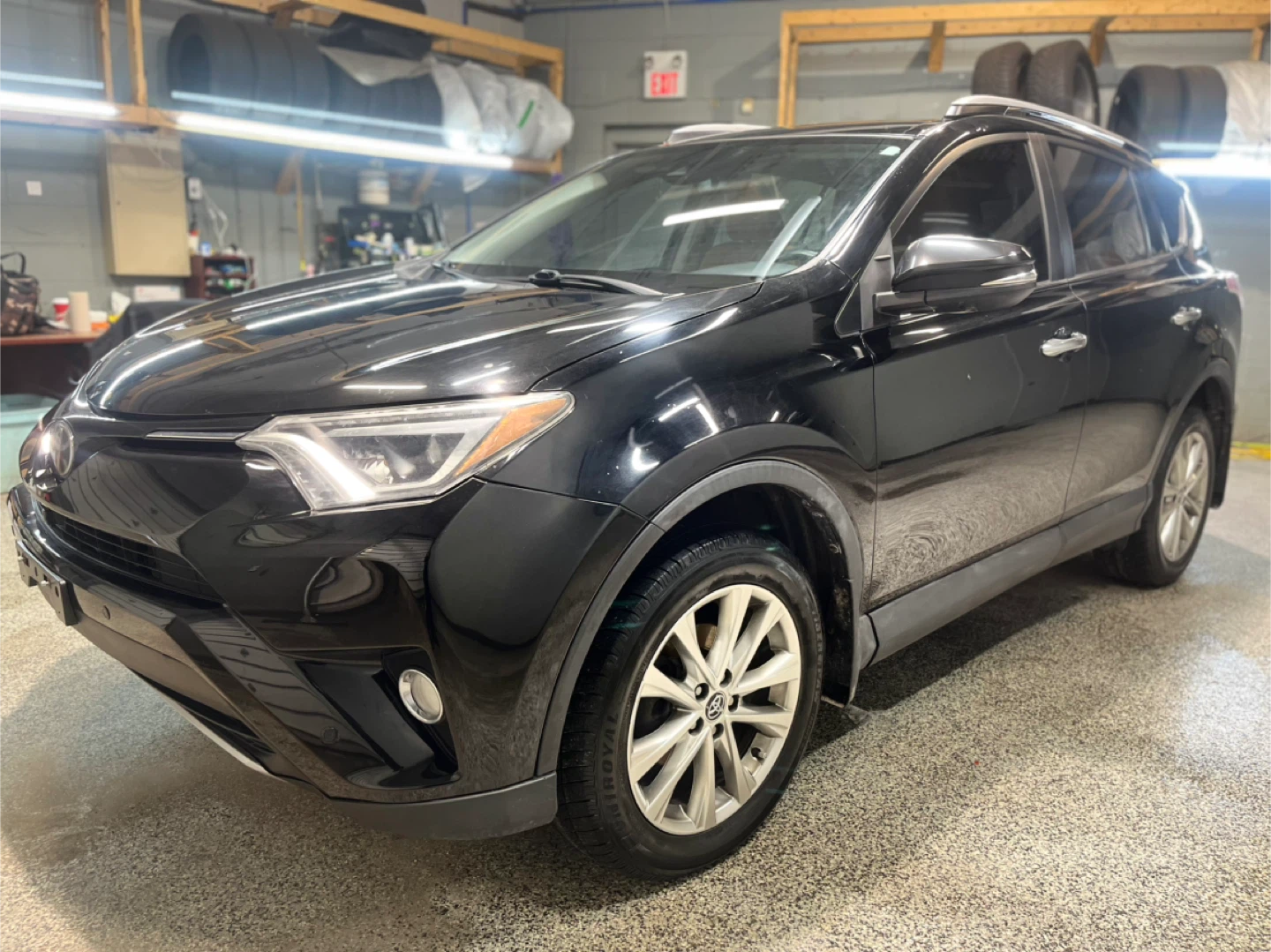 Toyota RAV4 Limited AWD Black SUV - photo 3