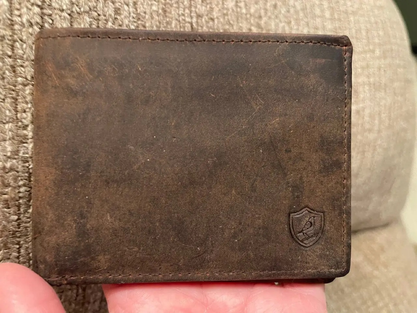 Men's Brown Leather Bifold Wallet with RFID Blocking - photo 2