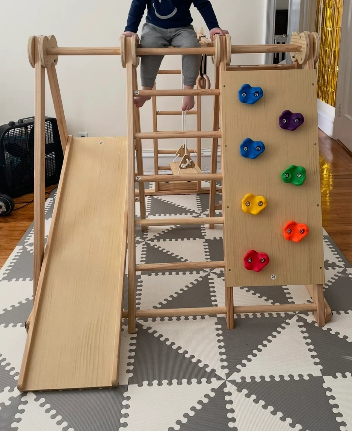 Avenlur 7-in-1 Solid Wood Indoor Playset Foldable - photo 4