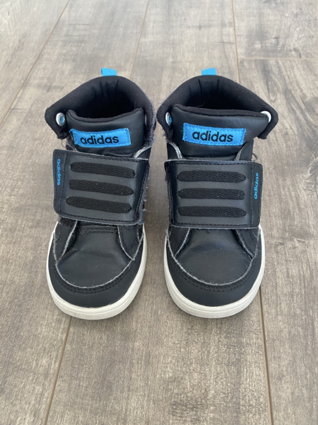 Adidas High-Top Shoes size US 8T toddler kids - photo 2