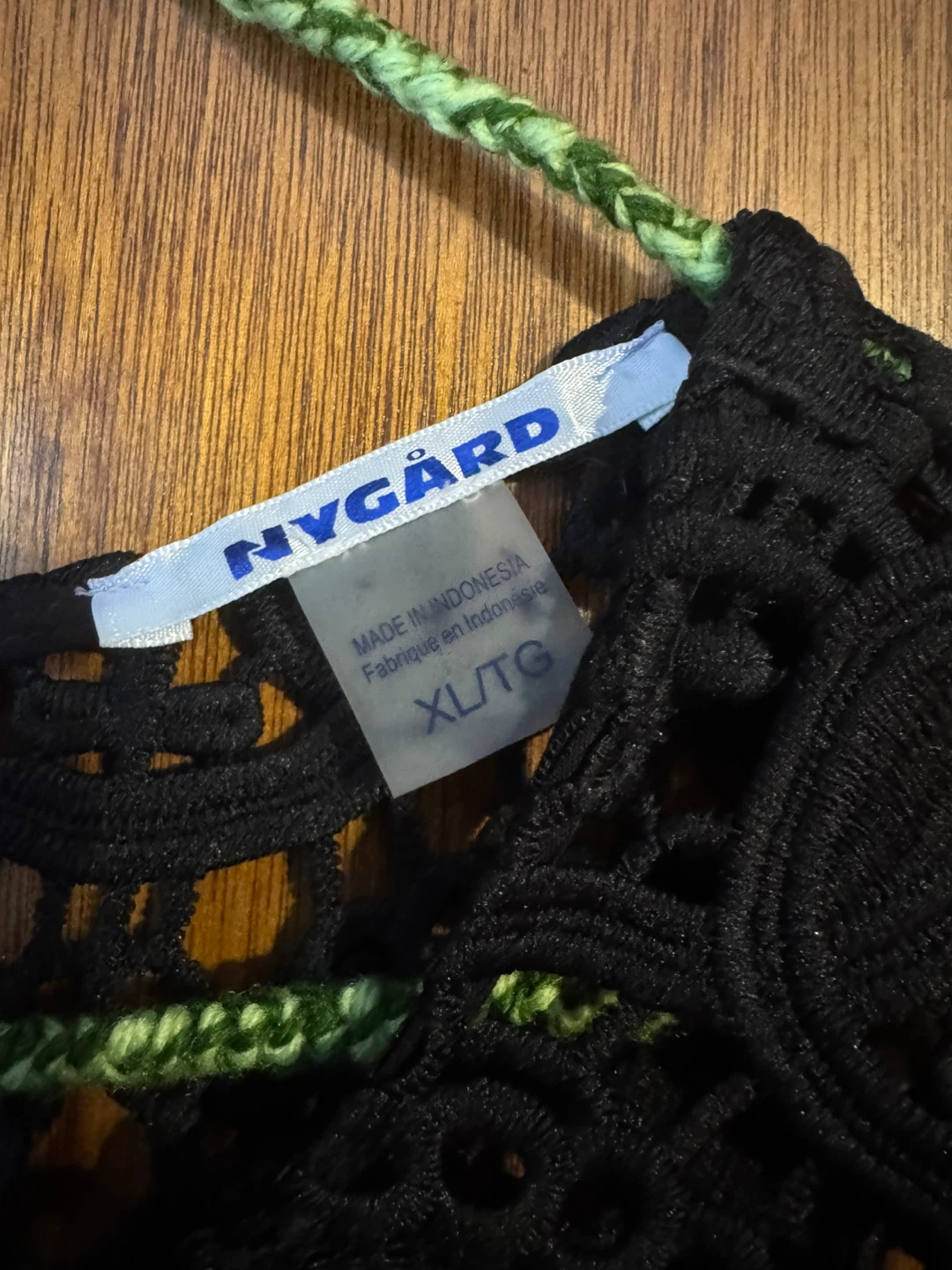 Nygard Cold Shoulder Crochet Trim Dress XL/TG - photo 5