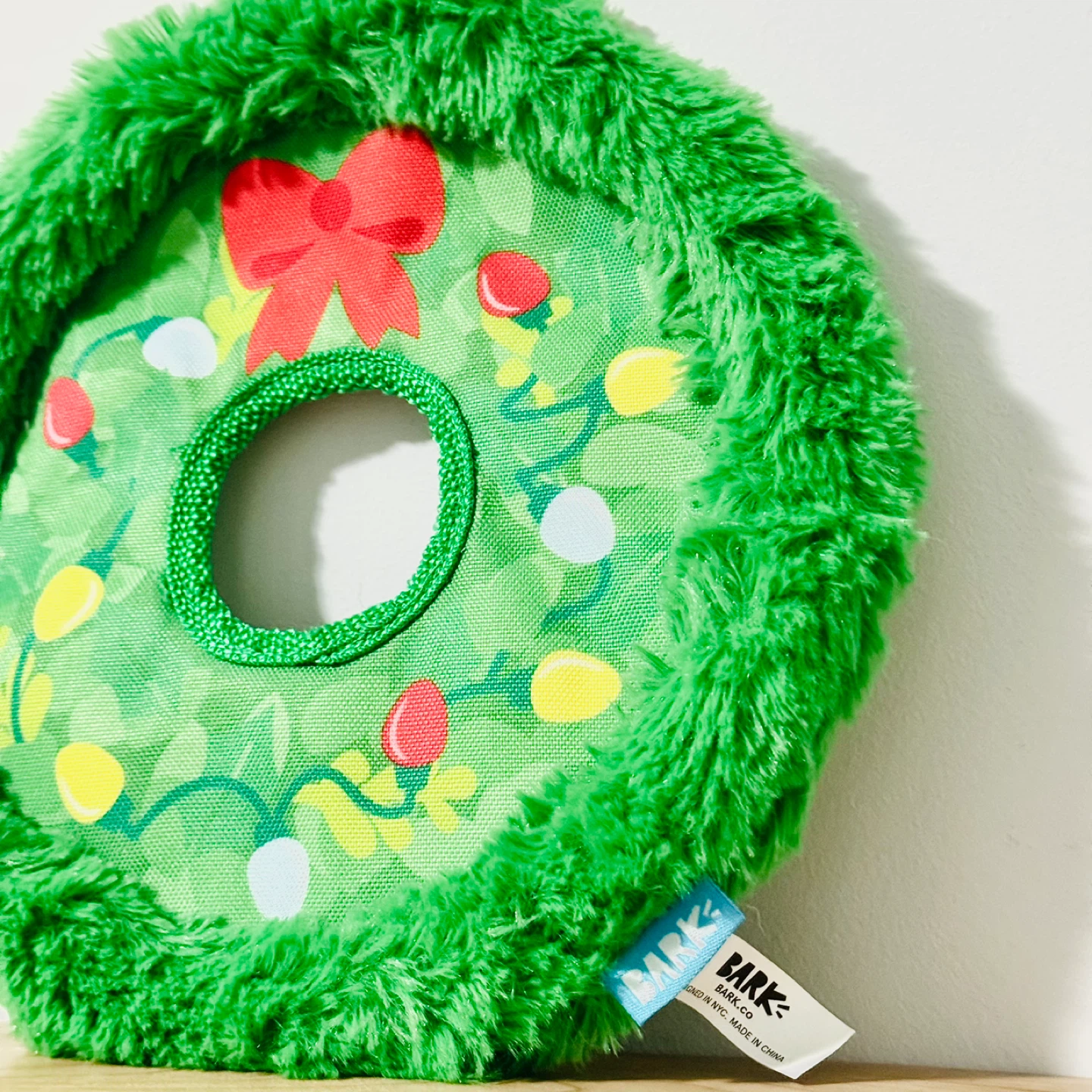 Holiday Wreath Disc Dog Toy from Barkbox - Brand New 🥕 - photo 2