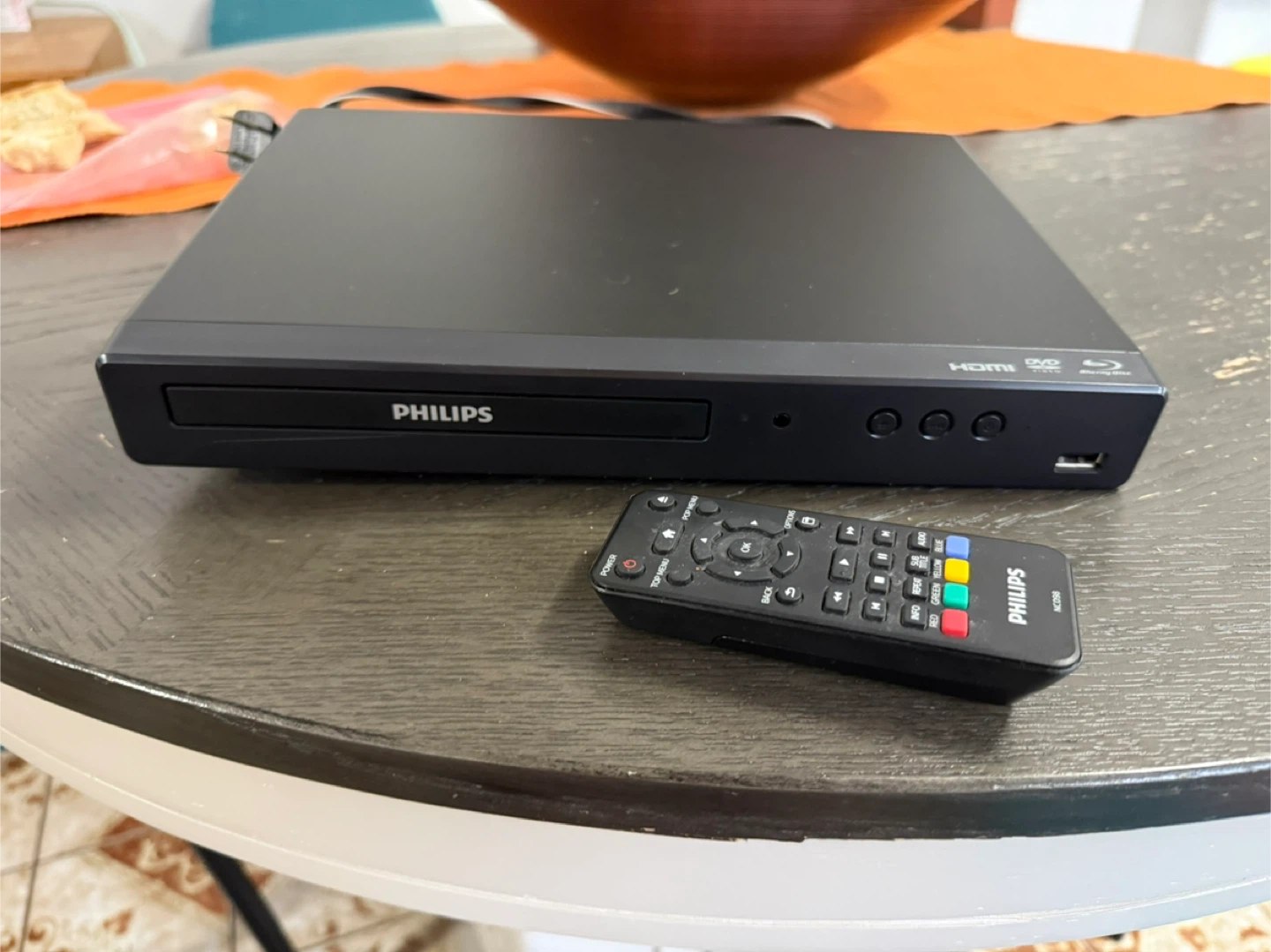 Philips Blu-ray DVD Player with Remote