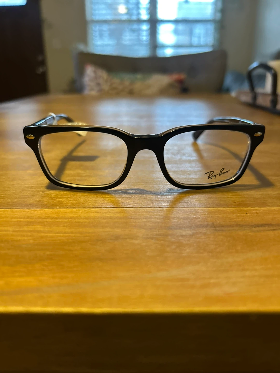 Ray-Ban RB 5286 Eyeglasses Black/Crystal (New)
