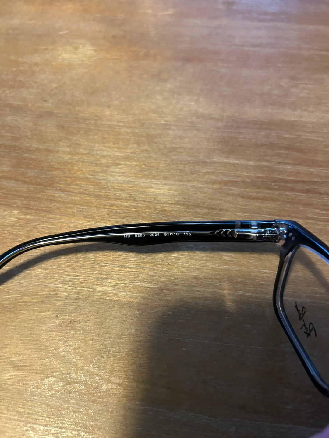 Ray-Ban RB 5286 Eyeglasses Black/Crystal (New) - photo 2
