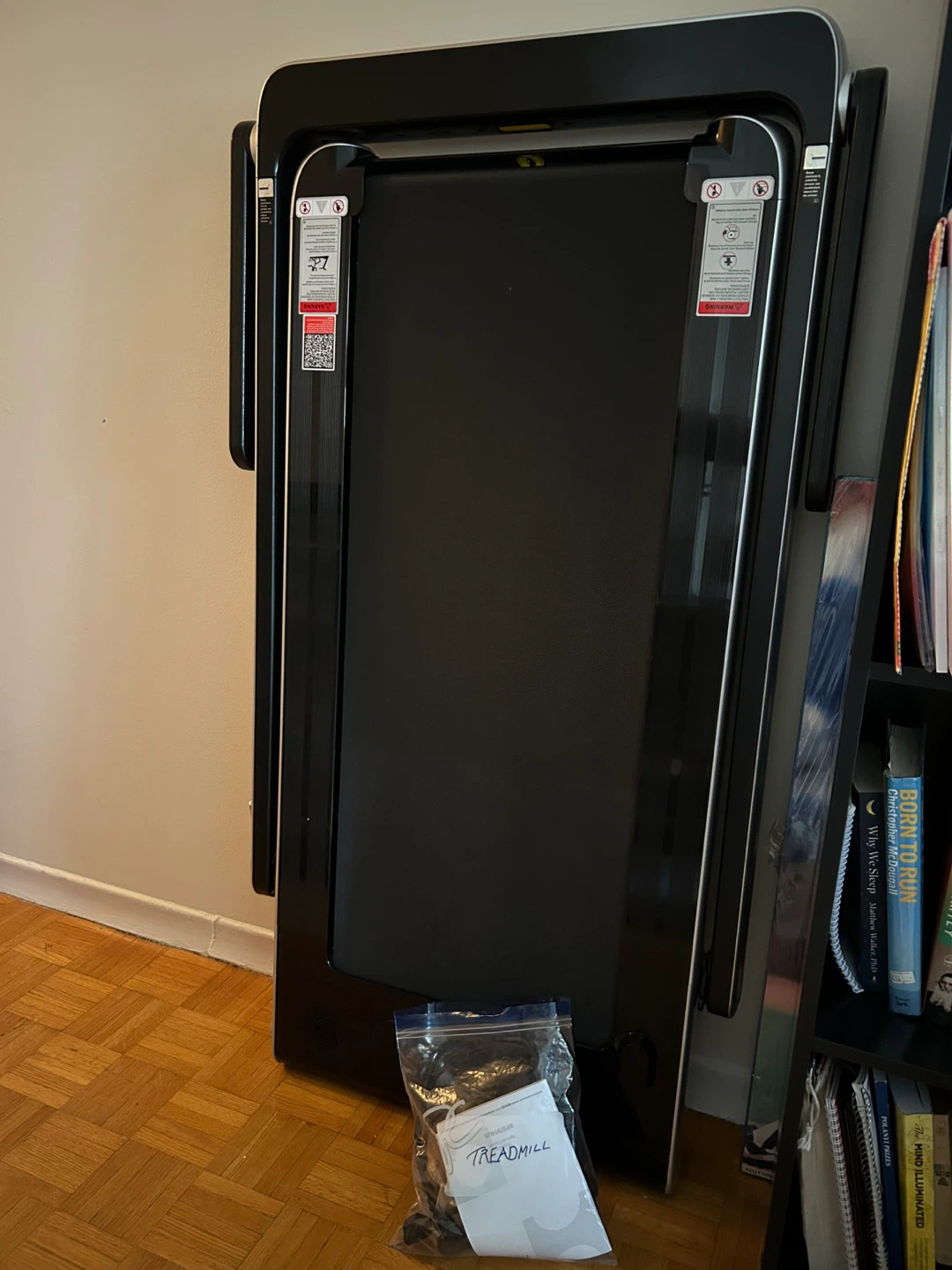 SuperFit Folding Treadmill - Silver