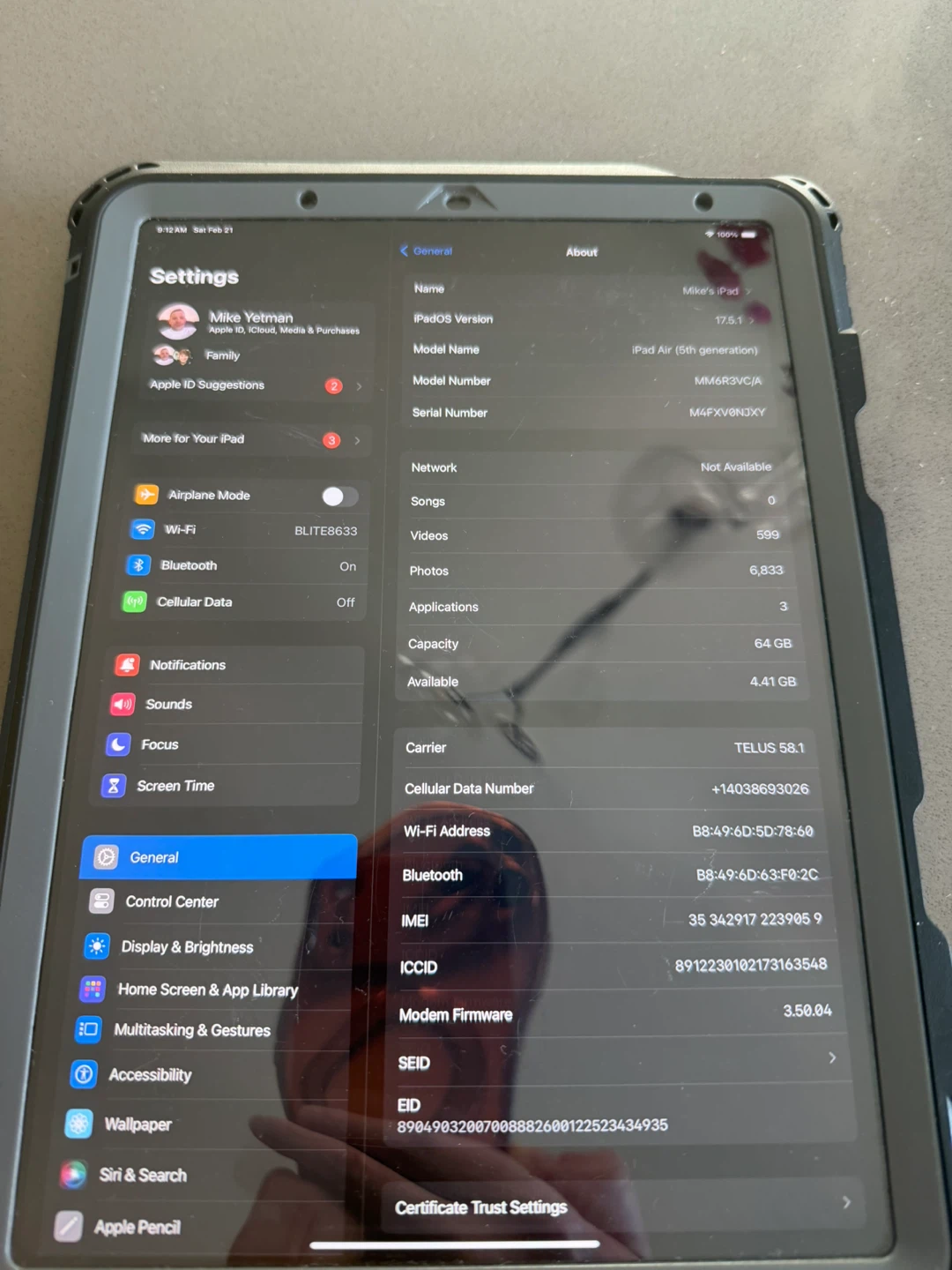 Apple iPad Air fifth gen 2022 - photo 5
