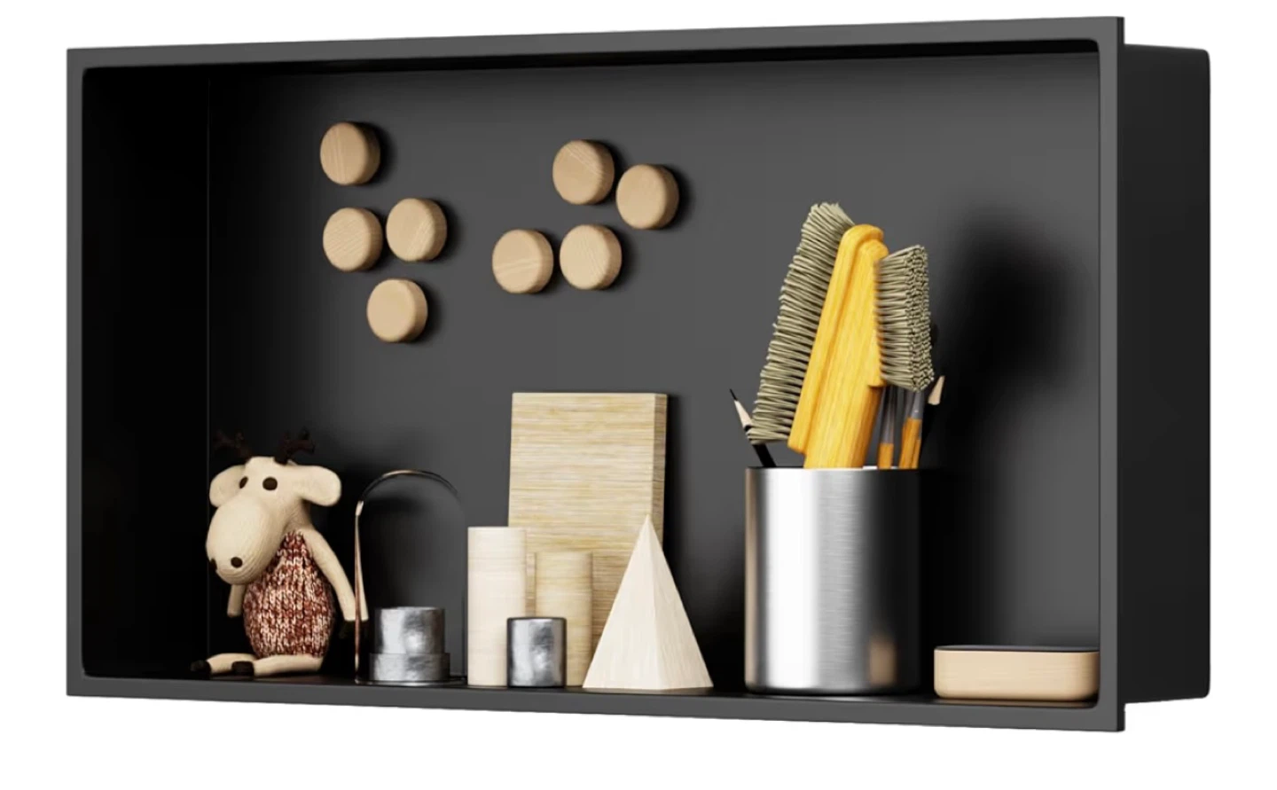 Recessed Bathroom Niche Shelf