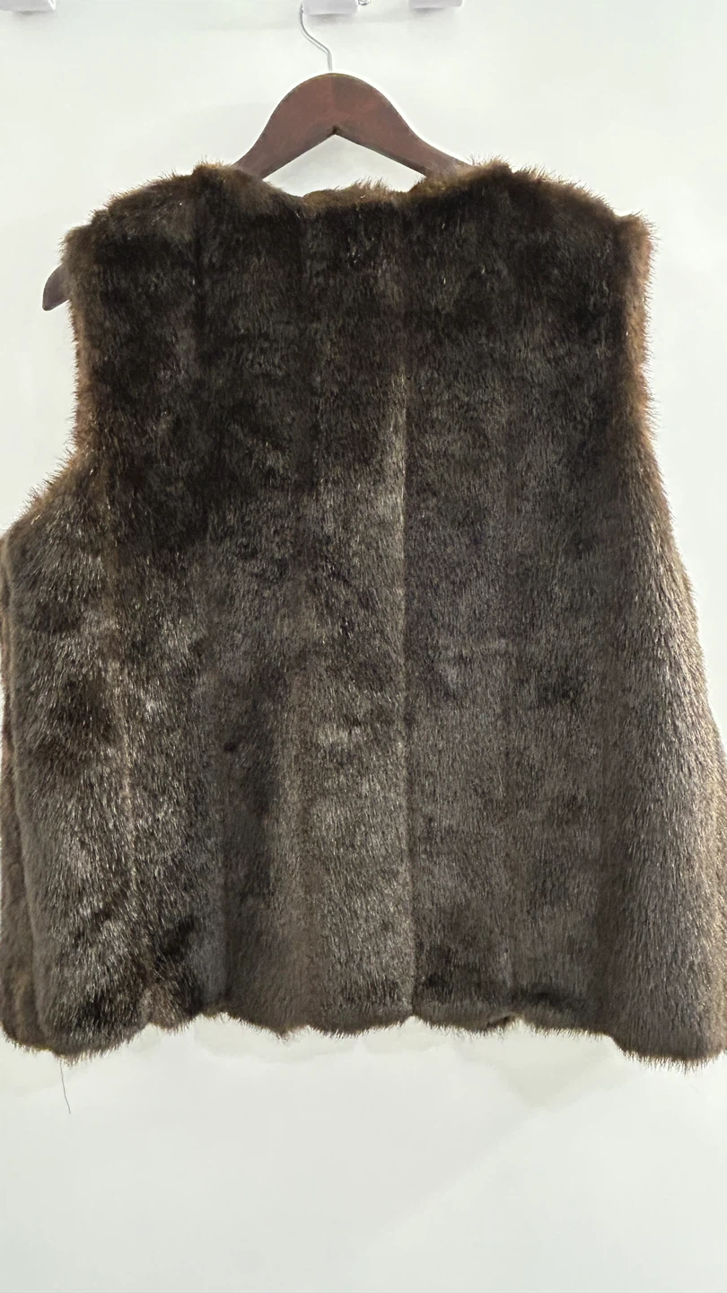 Vintage Faux Fur Vest - photo 3