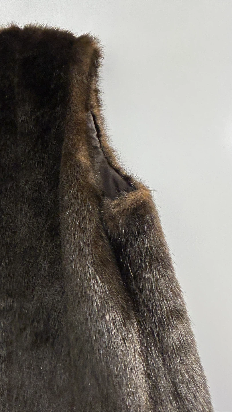 Vintage Faux Fur Vest - photo 4