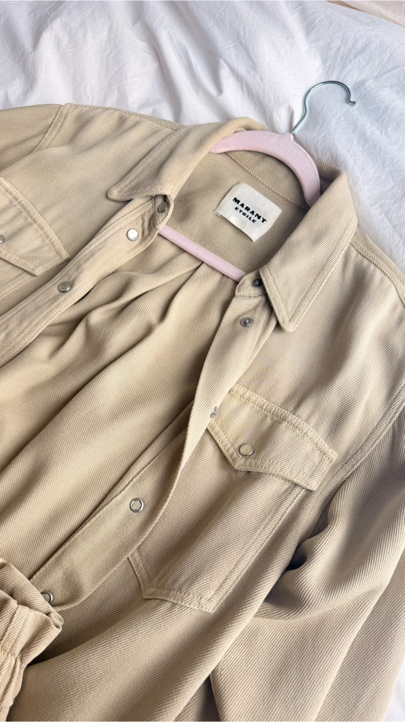Marant Étoile Beige Set (Shirt + Shorts) - photo 3