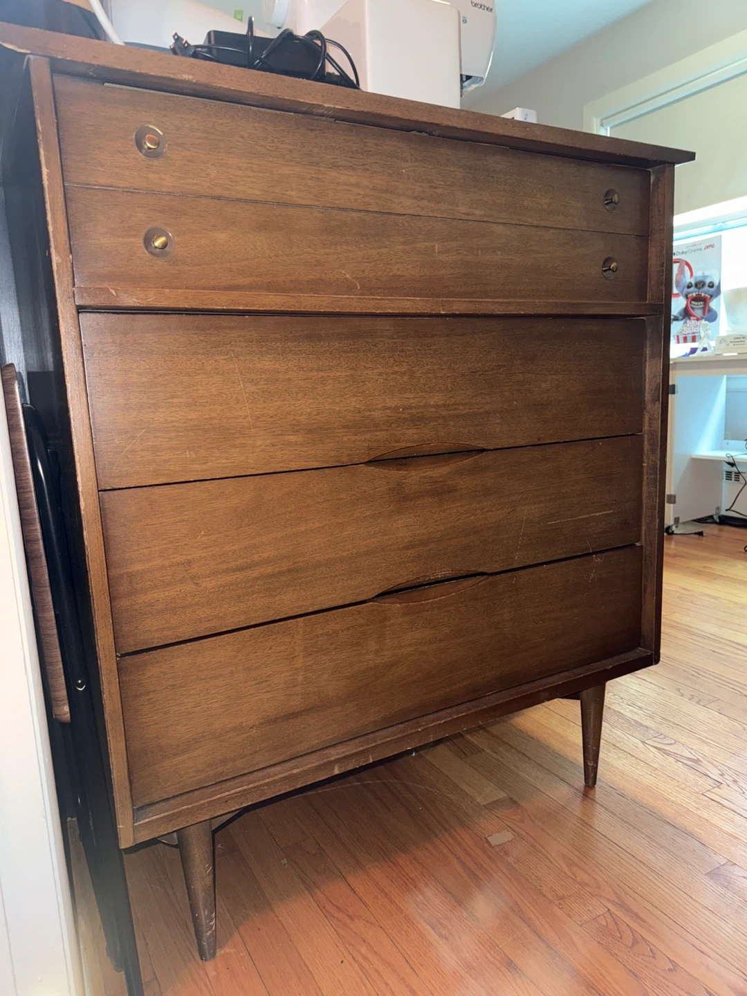 Mid-Century Modern Wood Dresser - photo 2