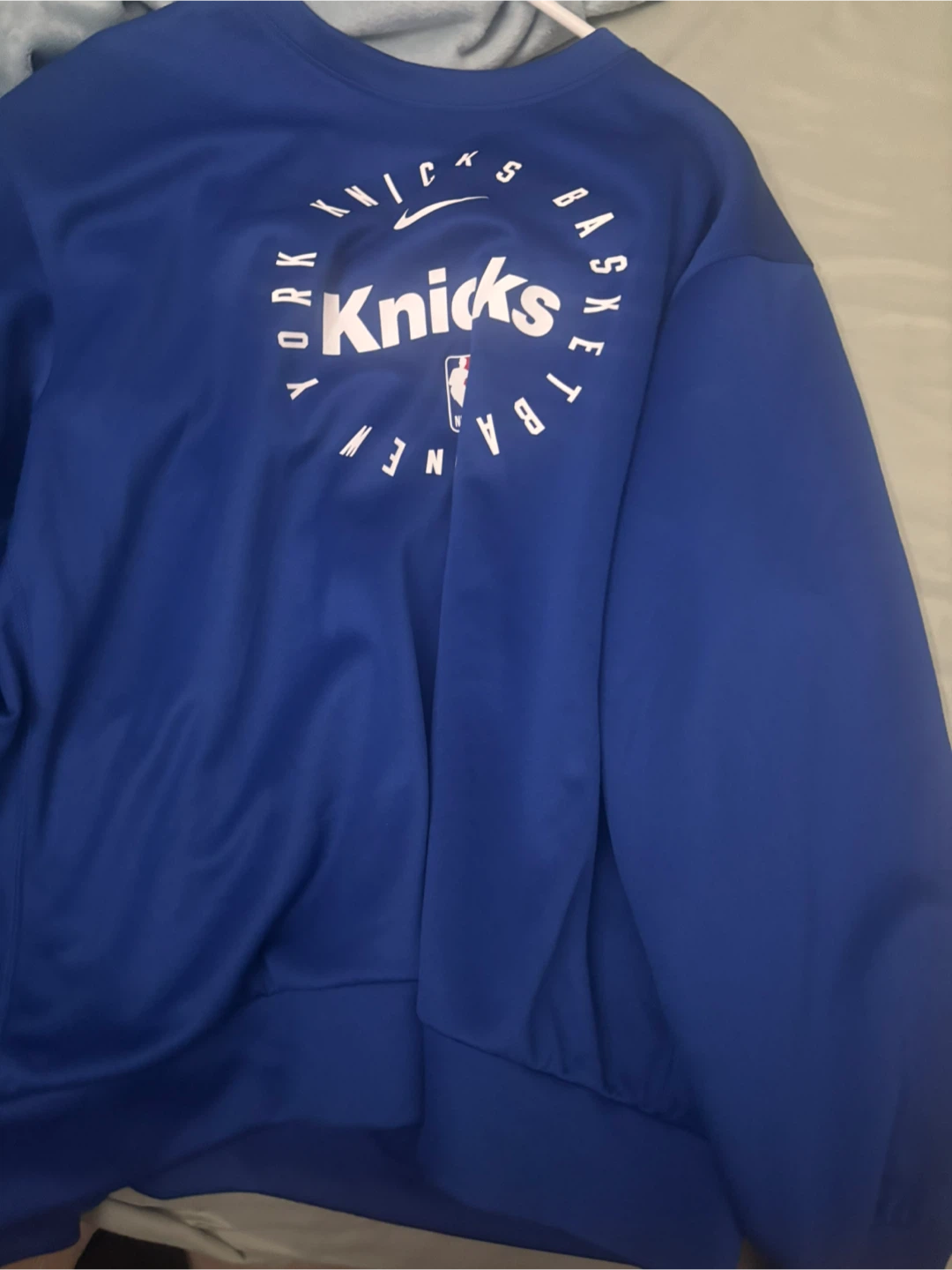 New York Knicks Basketball Crewneck Sweatshirt