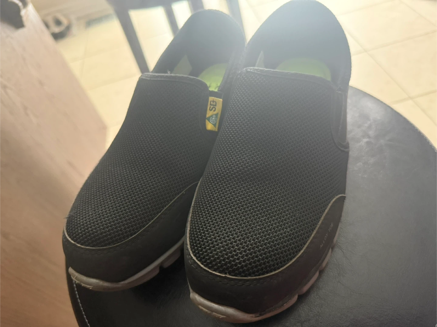 Reebok Women’s Black Slip-On Shoes - Size 5W - photo 2