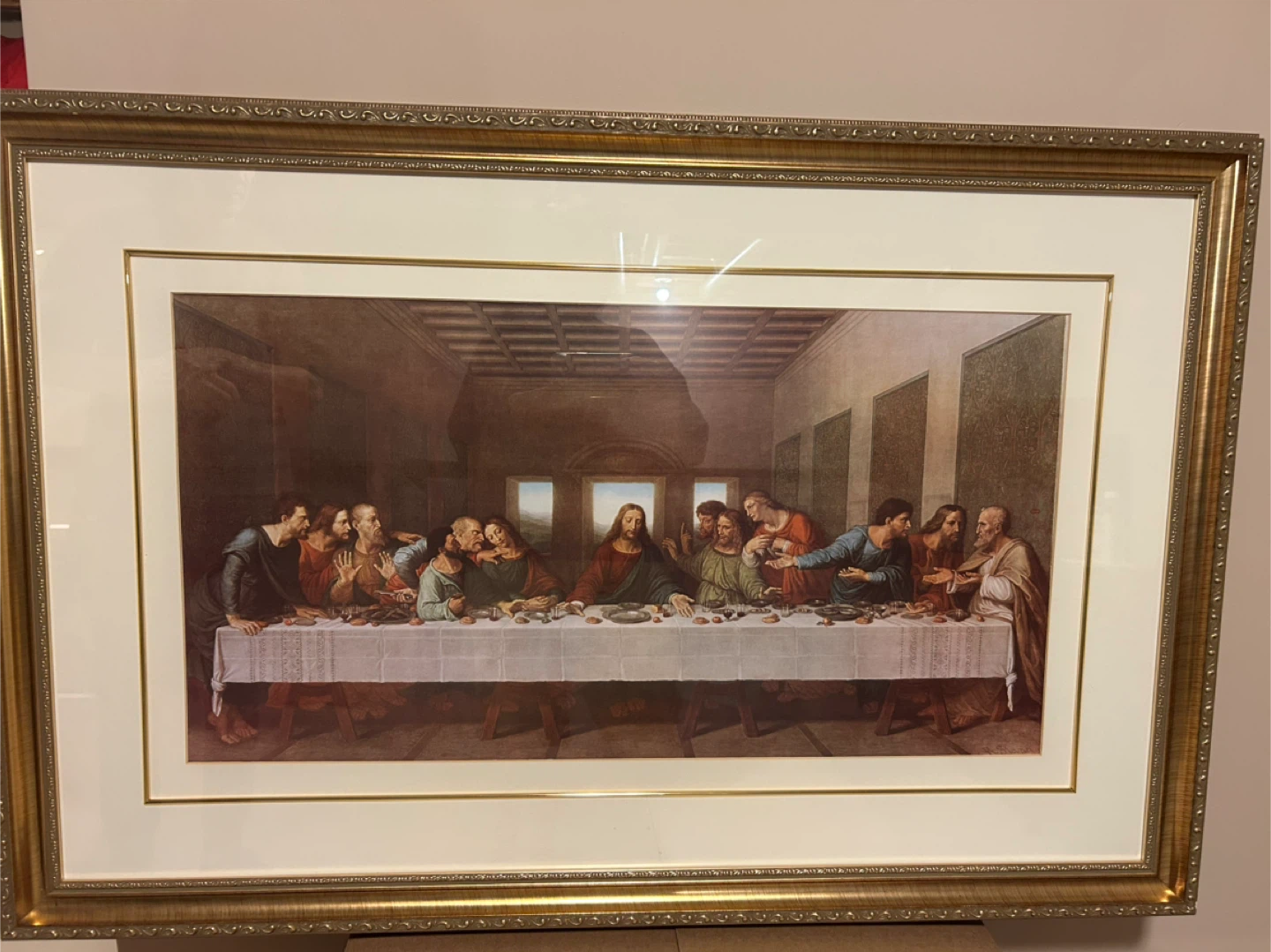 Framed "The Last Supper" Print - photo 3