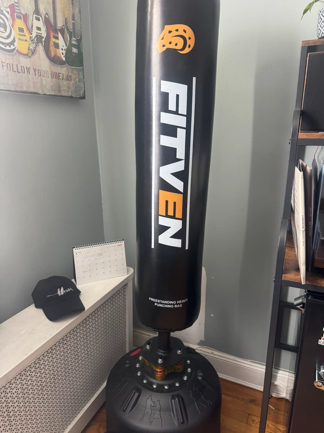 FITVEN Freestanding Heavy Punching Bag