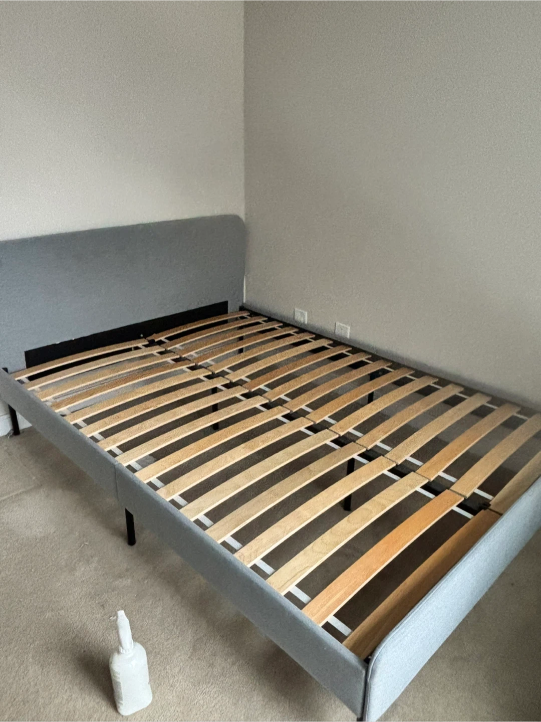 IKEA SLATTUM Full Size Upholstered Bed Frame