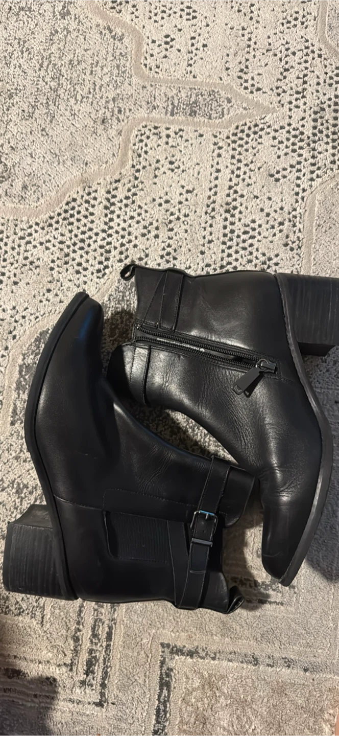 Blondo Waterproof Leather Ankle Boots Size 8.5 - photo 2