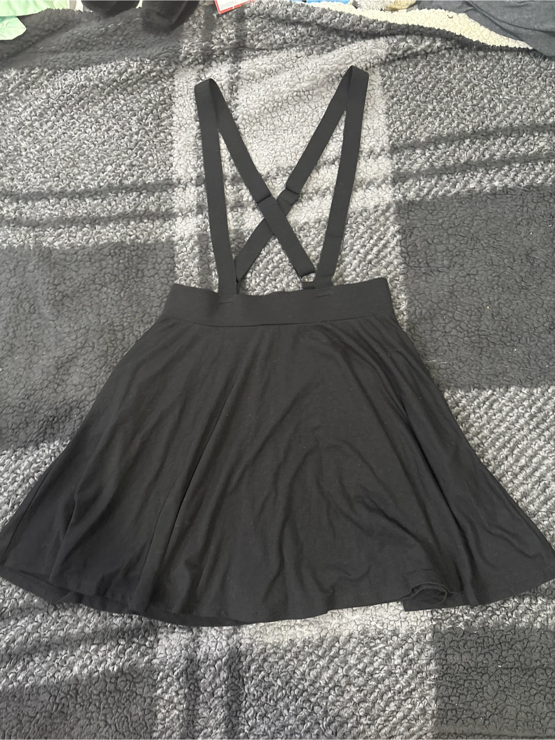 Skater Skirt with Suspenders - Small